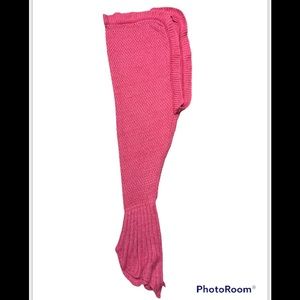 Hand‎ made mermaid tale blanket